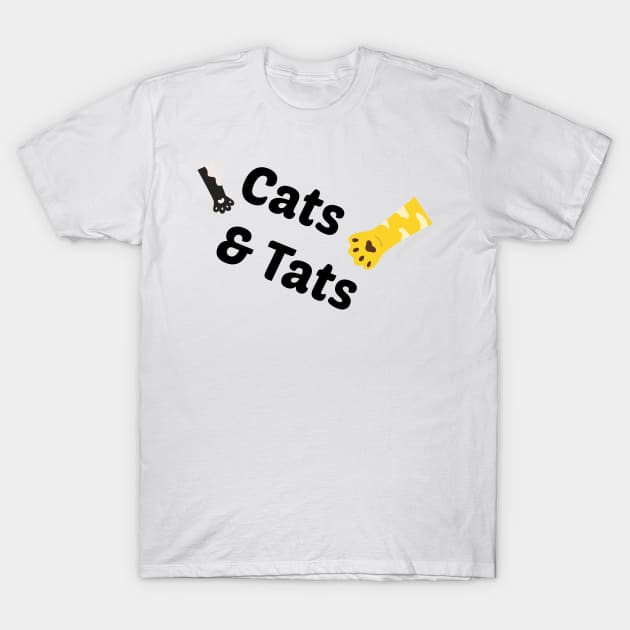 Cats & Tats, Tats gifts, Cat Lover T-Shirt by StrompTees